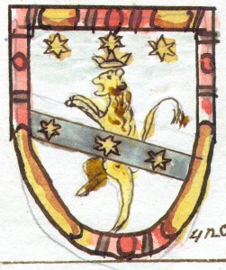 Fini coat of arms, Modena, 1796